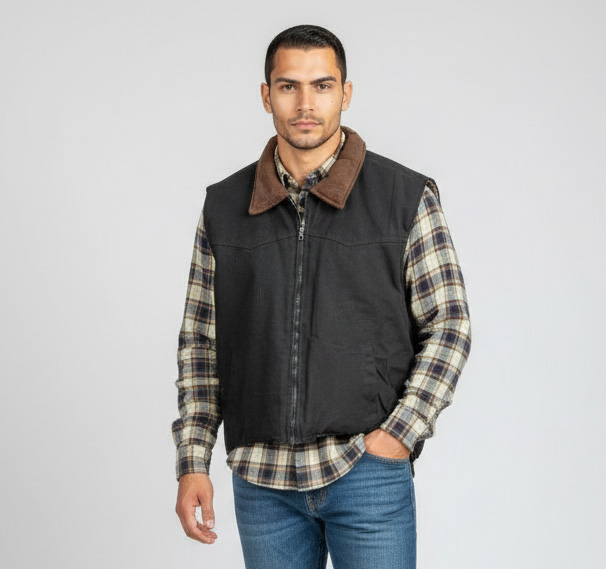 Pro One. Adult canvas vest. | NLJ Traders