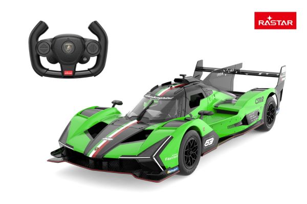 R/C 1:14 Lamborghini SC63 LMDH in window box (green) | O.K.K.