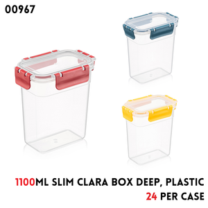 Slim Clara Box Deep 1100ml, Plastic