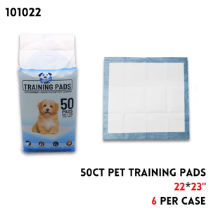 Pet Training Pads 50ct  30g 22"x23",3gSAP