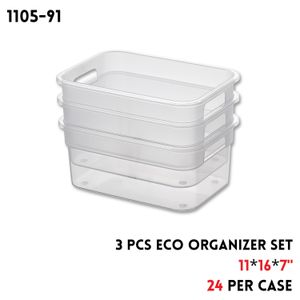 ECO Organizer Set-1 Transparent