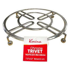 Chrome Round Trivet