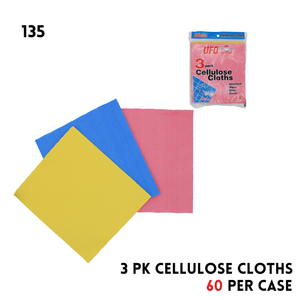 3PK CELLULOSE CLOTHS