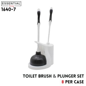 Toilet Brush & Plunger Set