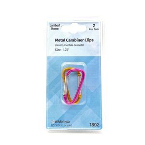 2" Metal Backpack Key Chain 2Pcs Pack