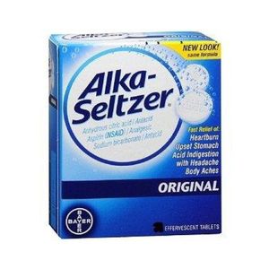 ALKA-SELTZER 25x2ct Original Disp.