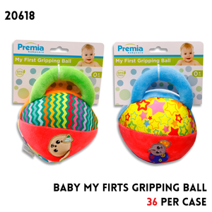 Premia Baby My First Gripping Ball, Soft Multi Color