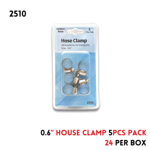 0.6 "Hose Clamp  5Pcs Pack