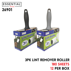 Lint Remover Roller 3pk  (180 Sheets)