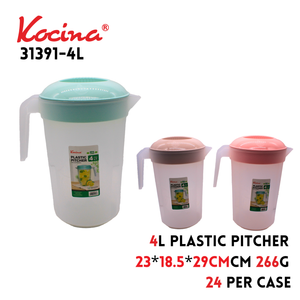 4L Plasticb Pitcher 23*18.5*29cm 266g