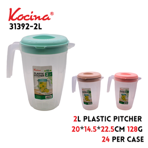 2L Plastic Pitcher 20*14.5*22.5CM 128G