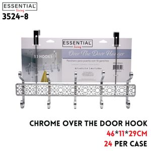 Chrome Over-the-Door Hook