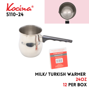 SS Milk/Turkish Warmer 24oz