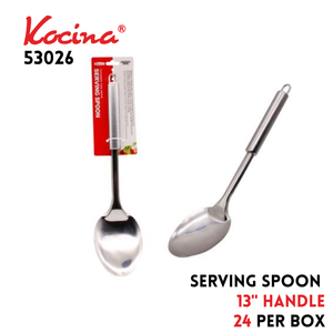 S/S Serving Spoon 13" SS Handle