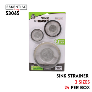 3pcs Set Stainless Steel Sink Strainer