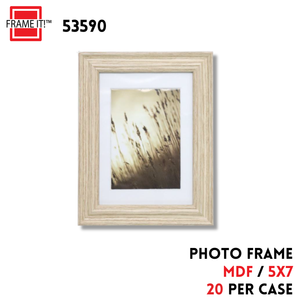 MDF Photo Frame 5x7"