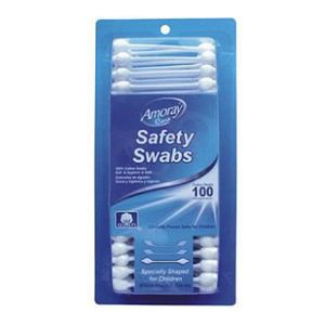 AMORAY 100ct Cotton Swab Jumbo Tip