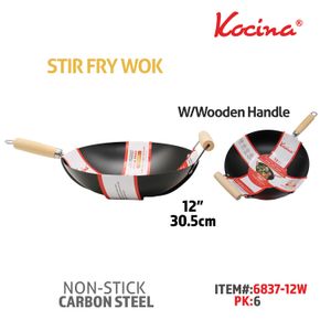 12" Non-Stick Stir Fry Wok