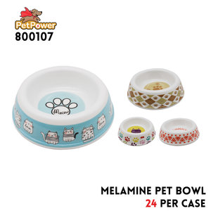 Melamine Pet Bowl, Dual Decal-80g