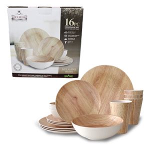 16 Piece Melamine Set