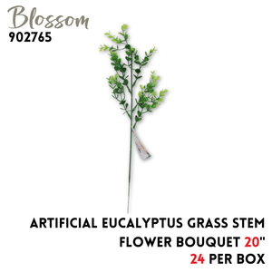 Eucalyptus Grass Stem Flower Bouquet