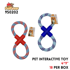 PET TOY INTERACTIVE  ASST.COLOR 4x9"