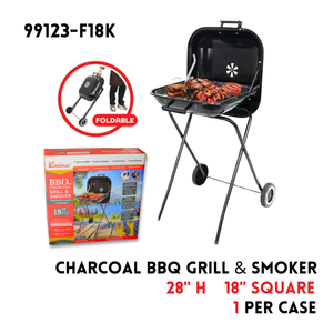 18" Square BBQ Grill