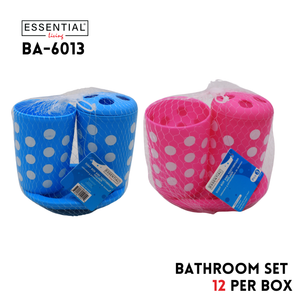Bathroom Set - 1 Cup, 1 Toothbrush Holder, 1 Soap Dish