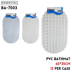 PVC Bath Mat, 3 colors, 65x35cm