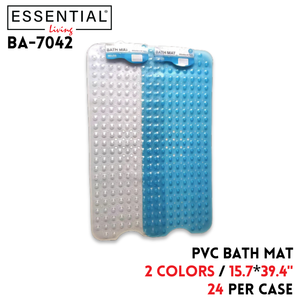 Bath Mat, 15.7"x39.4", PVC