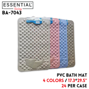 Bath Mat 17.3"x29.5", PVC