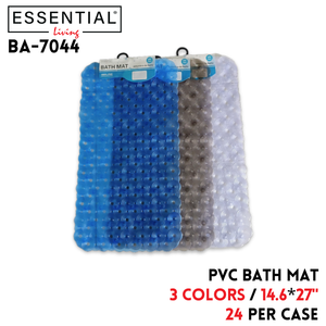Bath Mat 14.6"x27",6 Colors,PVC