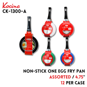 Non-Stick 12CM One Egg Wonder Fry Pan Assorted Color