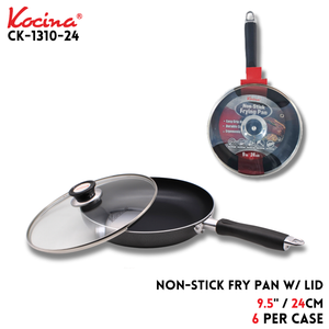 Non-Stick 9.5" Fry Pan with lid