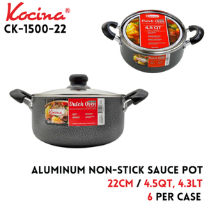 Non-Stick 4.5 Qt Sauce Pot
