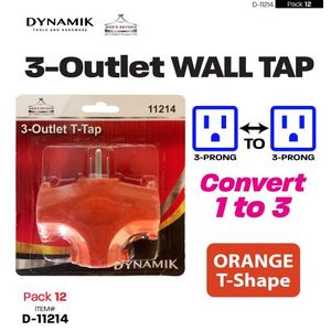 T-shaped Outlet Tap Adapter