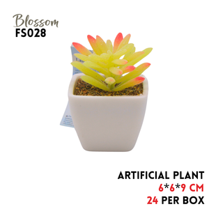 Artificial Plant 6x6x9cm