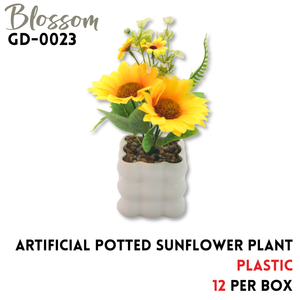 Artificial Flower Sunflower, Plastic
