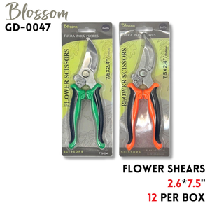 Flower Shears 7.5"x2.6"