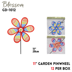 *11" Garden Pinwheel