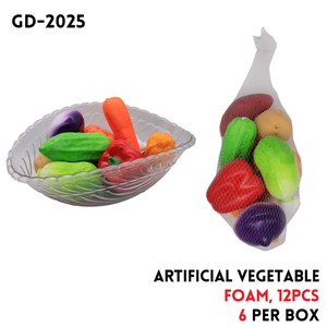 12pcs Artificial Vegetable,foam