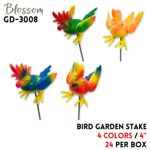 Bird Garden Stake,4 colors