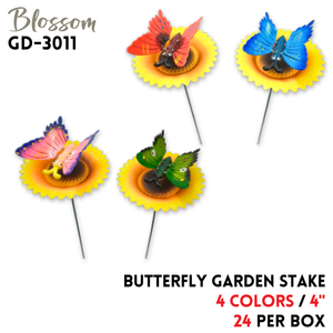 Butterfly Garden Stake,4 colors