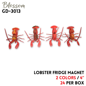 Lobster Fridge Magnet,4",2 colors