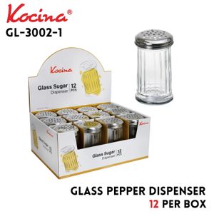 Glass Pepper Dispenser in PDQ