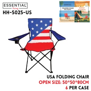 USA Camping Chair -- Large Armrest Chair