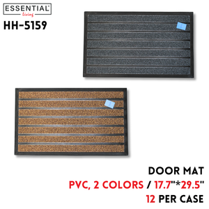 Door Mat, 17.7"x29.5",PVC, 2 colors