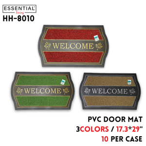Door Mat, 17.32"X29.13", PVC, 1500G