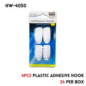 4pk Damage Free Adhesive Hooks
