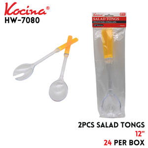 2pc Salad Tongs 12"